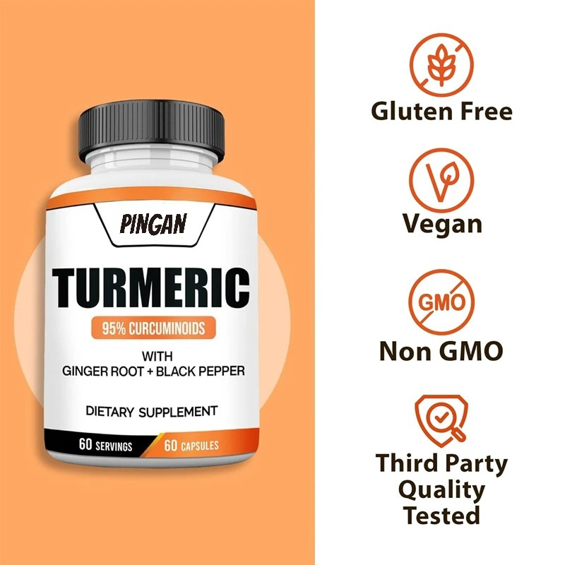 ターメリックエキス - クルクミン95%含有 生姜根エキスと - Turmeric Curcumin Capsule のレビューと価格