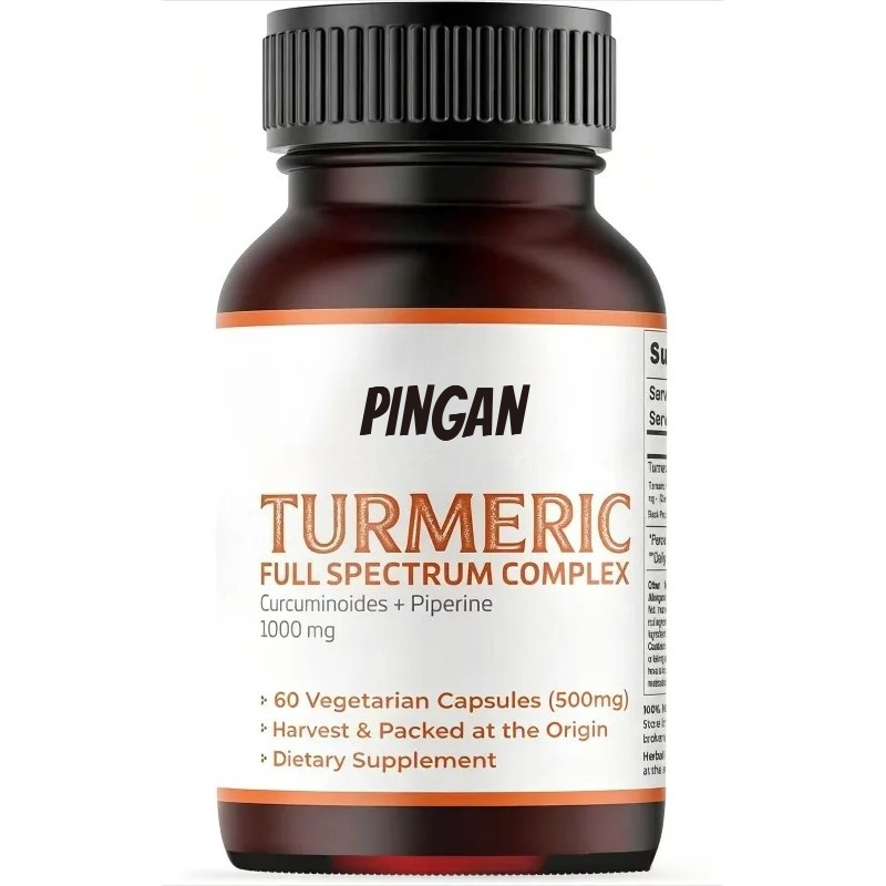 ターメリックカプセル 1000mg クルクミン95%配合 ピ - Turmeric Curcumin Capsule のレビューと価格