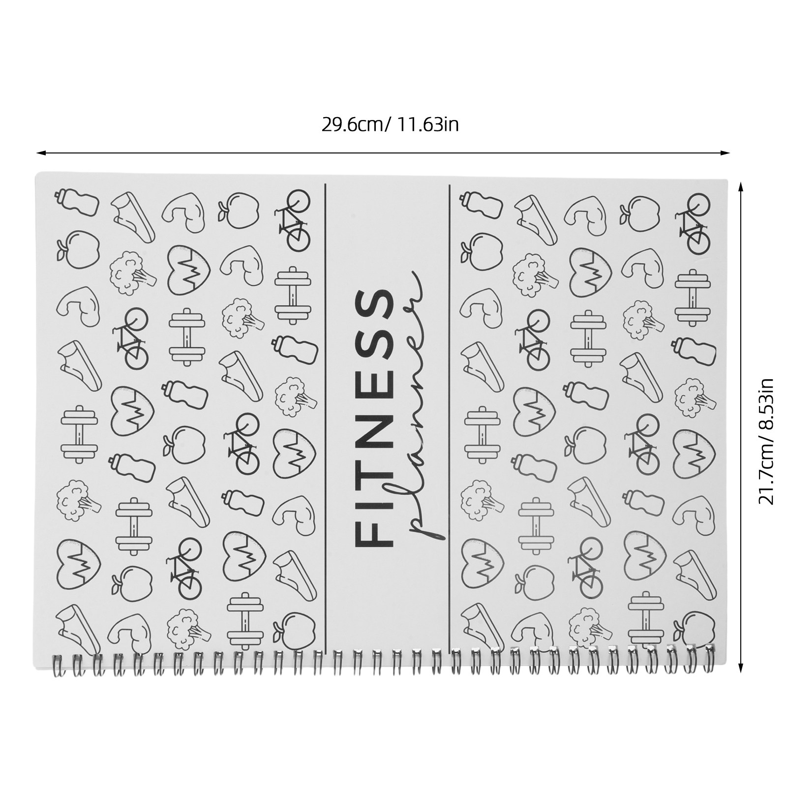 フィットネスプランナー日記 11.7x8.5。ワークアウト記 - Nutrition Of Fitness のレビューと価格
