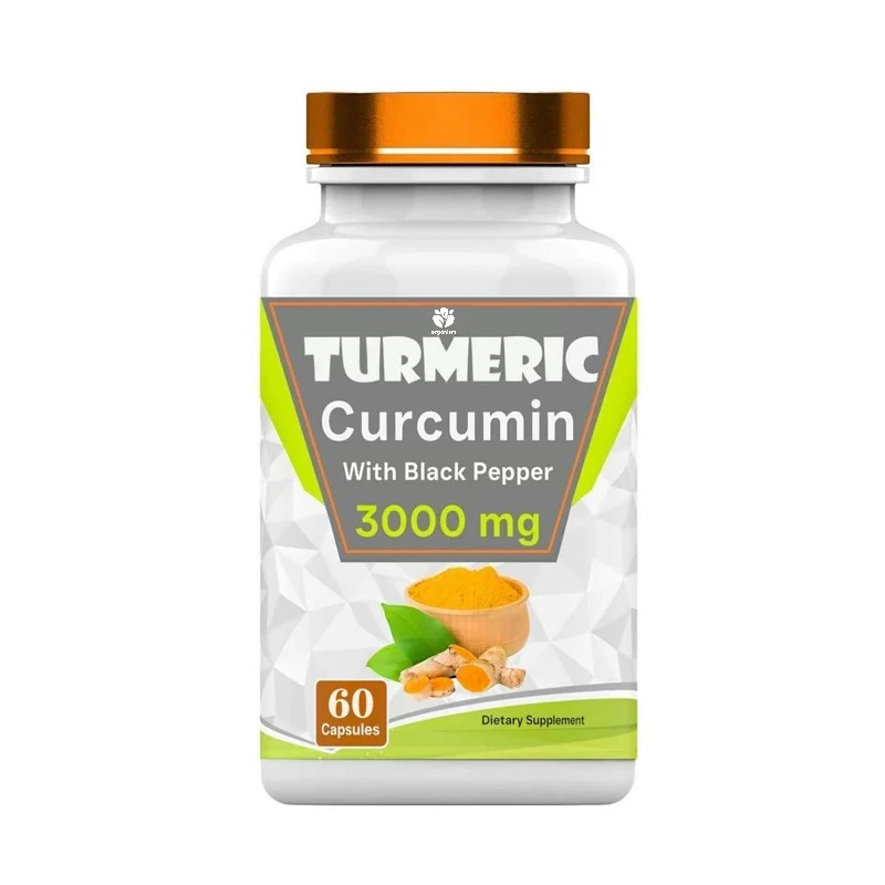 黒胡椒入りターメリッククルクミンカプセル |   3000m - Turmeric Curcumin Capsule のレビューと価格